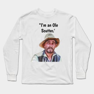 Vintage TV Westerns Funny Quote Long Sleeve T-Shirt